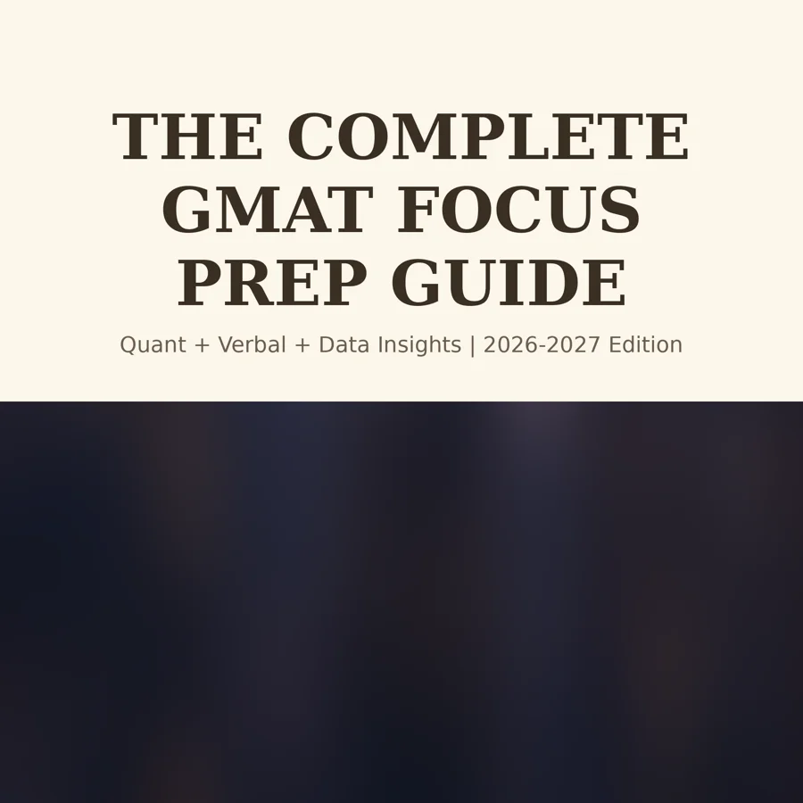 The Complete GMAT Focus Prep Guide cover