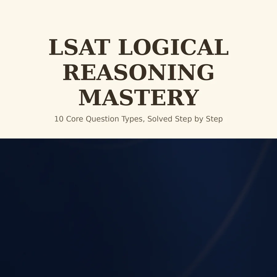 LSAT Logical Reasoning Mastery cover